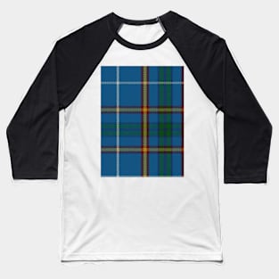 Clan Bain Tartan Baseball T-Shirt